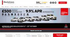 Desktop Screenshot of blackshaws.net