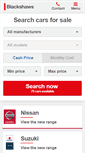 Mobile Screenshot of blackshaws.net